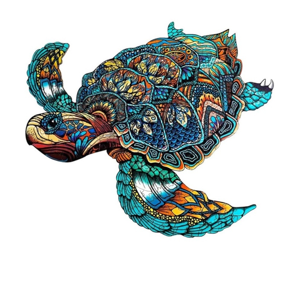 Sea turtle 🐢 Wooden Jigsaw Puzzle